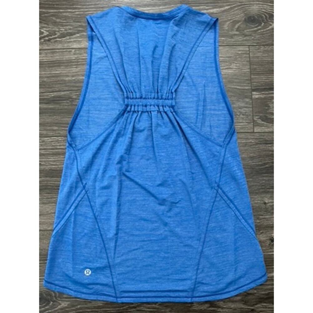 Lululemon In A Cinch Tank Heathered Pipe Dream Blue - Picture 4 of 6